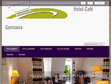 Tablet Screenshot of mosel-hotel-germania.de